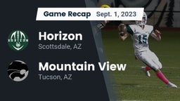 Recap: Horizon  vs. Mountain View  2023