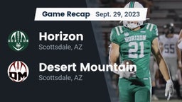 Recap: Horizon  vs. Desert Mountain  2023