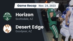 Recap: Horizon  vs. Desert Edge  2023