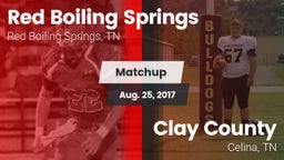 Matchup: Red Boiling Springs vs. Clay County 2017