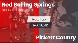 Matchup: Red Boiling Springs vs. Pickett County 2017