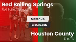 Matchup: Red Boiling Springs vs. Houston County  2017