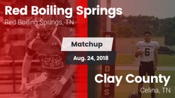 Matchup: Red Boiling Springs vs. Clay County 2017