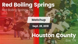 Matchup: Red Boiling Springs vs. Houston County  2018