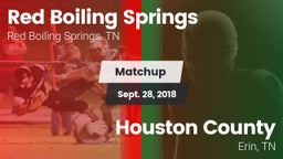 Matchup: Red Boiling Springs vs. Houston County  2017