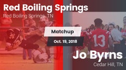 Matchup: Red Boiling Springs vs. Jo Byrns 2017