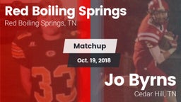 Matchup: Red Boiling Springs vs. Jo Byrns 2018