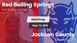 Matchup: Red Boiling Springs vs. Jackson County  2019