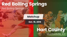 Matchup: Red Boiling Springs vs. Hart County  2019