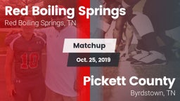 Matchup: Red Boiling Springs vs. Pickett County  2019