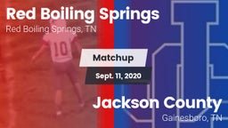 Matchup: Red Boiling Springs vs. Jackson County  2020