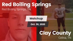 Matchup: Red Boiling Springs vs. Clay County 2020