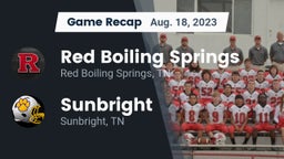 Recap: Red Boiling Springs  vs. Sunbright  2023