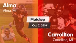 Matchup: Alma vs. Carrollton  2016