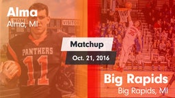 Matchup: Alma vs. Big Rapids  2016