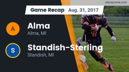 Recap: Alma  vs. Standish-Sterling  2017
