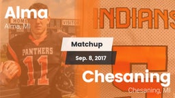 Matchup: Alma vs. Chesaning  2017