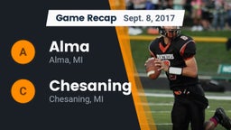 Recap: Alma  vs. Chesaning  2017