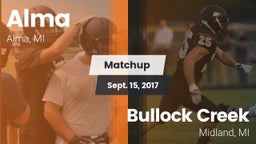 Matchup: Alma vs. Bullock Creek  2017