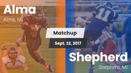 Matchup: Alma vs. Shepherd  2017