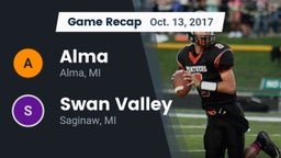 Recap: Alma  vs. Swan Valley  2017