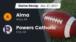 Recap: Alma  vs. Powers Catholic  2017