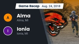 Recap: Alma  vs. Ionia  2018
