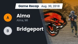 Recap: Alma  vs. Bridgeport 2018