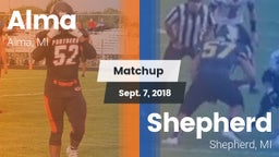 Matchup: Alma vs. Shepherd  2018