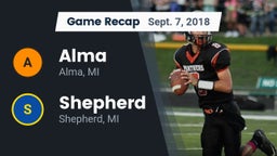 Recap: Alma  vs. Shepherd  2018