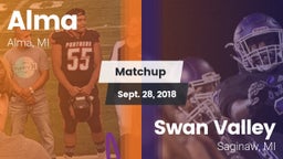 Matchup: Alma vs. Swan Valley  2018
