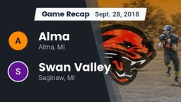 Recap: Alma  vs. Swan Valley  2018