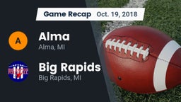 Recap: Alma  vs. Big Rapids  2018
