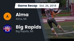 Recap: Alma  vs. Big Rapids  2018