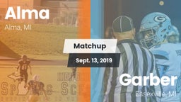 Matchup: Alma vs. Garber  2019