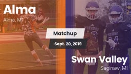Matchup: Alma vs. Swan Valley  2019