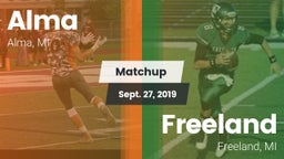 Matchup: Alma vs. Freeland  2019