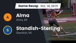 Recap: Alma  vs. Standish-Sterling  2019