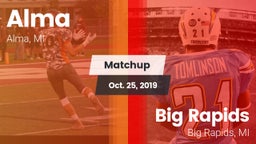 Matchup: Alma vs. Big Rapids  2019