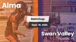 Matchup: Alma vs. Swan Valley  2020