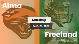 Matchup: Alma vs. Freeland  2020