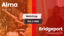 Matchup: Alma vs. Bridgeport  2020