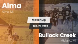 Matchup: Alma vs. Bullock Creek  2020
