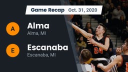 Recap: Alma  vs. Escanaba  2020