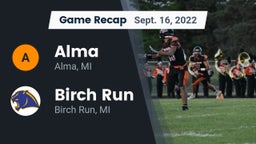 Recap: Alma  vs. Birch Run  2022
