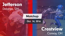 Matchup: Jefferson vs. Crestview  2016