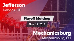 Matchup: Jefferson vs. Mechanicsburg  2016