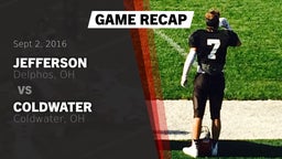 Recap: Jefferson  vs. Coldwater  2016