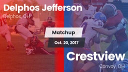 Matchup: Delphos Jefferson vs. Crestview  2017