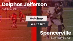 Matchup: Delphos Jefferson vs. Spencerville  2017